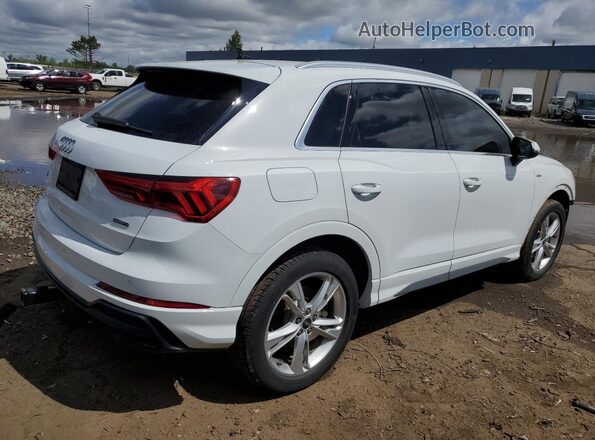 WA1DECF34M1040128 2021 AUDI Q3 White Задня права чверть
