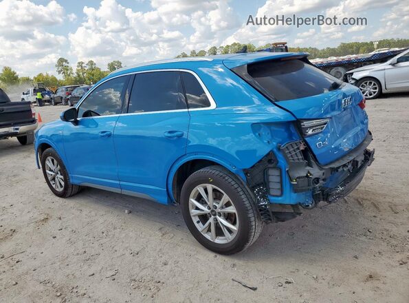 WA1DECF34P1049142 2023 AUDI Q3 Blue Задня ліва чверть