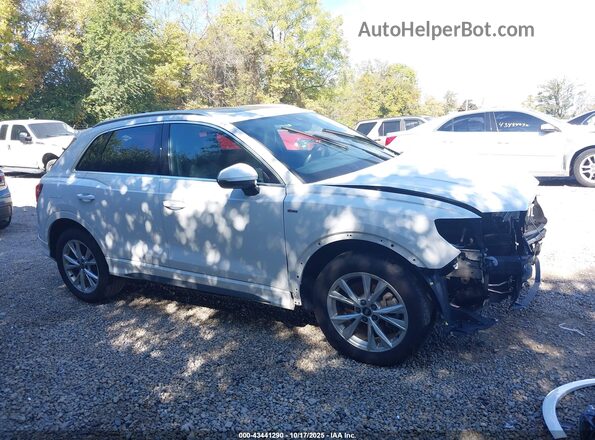 WA1DECF34P1049951 2023 AUDI Q3 White უკანა სალონის ხედი