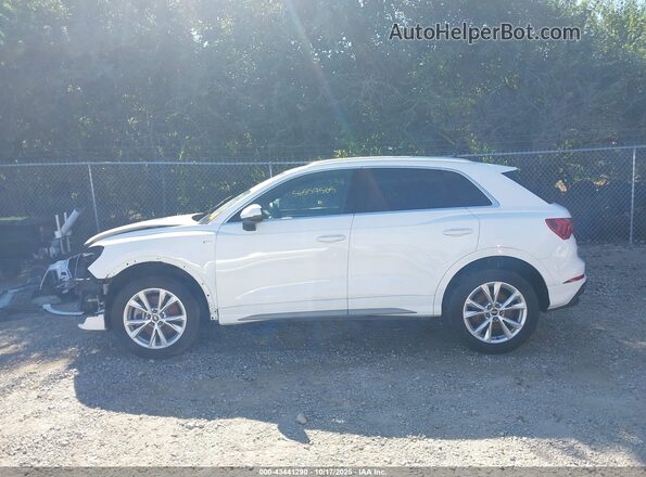 WA1DECF34P1049951 2023 AUDI Q3 White სალონის 360-გრადუსიანი ხედი