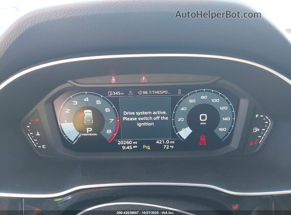 WA1DECF34S1019499 2025 AUDI Q3 White 