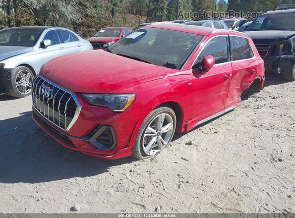 WA1DECF35M1017571 2021 AUDI Q3 Red Front left