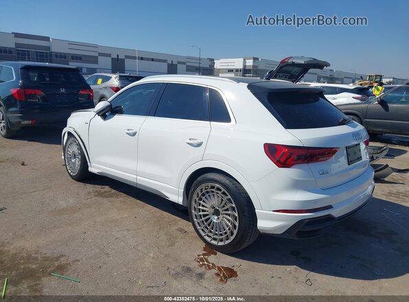 WA1DECF35M1037187 2021 AUDI Q3 White უკანა მარცხენა