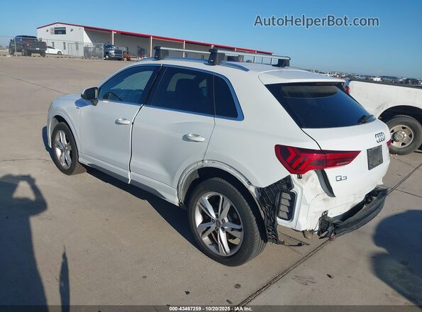 WA1DECF36L1125275 2020 AUDI Q3 Белый Задняя левая четверть