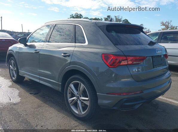 WA1DECF36M1055519 2021 AUDI Q3 Gray Задня ліва чверть