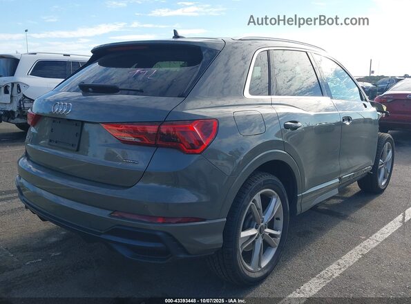 WA1DECF36M1055519 2021 AUDI Q3 Gray Задня права чверть