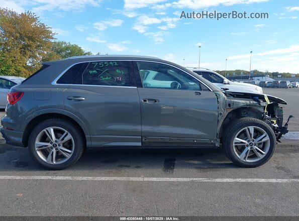 WA1DECF36M1055519 2021 AUDI Q3 Gray Вид задньої частини салону