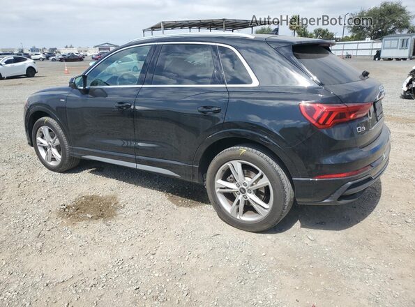 WA1DECF36N1084908 2022 AUDI Q3 Black Հետևի ձախ