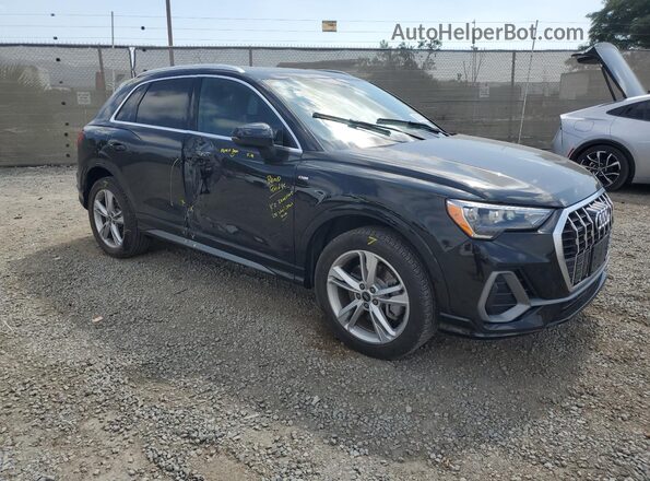 WA1DECF36N1084908 2022 AUDI Q3 Black Առջևի աջ