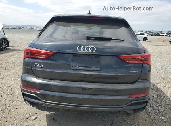 WA1DECF36N1084908 2022 AUDI Q3 Black Հետևի տեսք