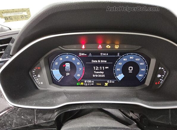 WA1DECF37S1049631 2025 AUDI Q3 Red 