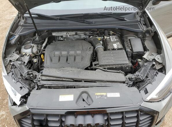 WA1DECF39M1078518 2021 AUDI Q3 Gray უკანა სალონის ხედი