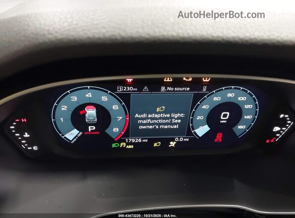 WA1DECF39S1019062 2025 AUDI Q3 Gray Հետևի նստատեղերի տեսք