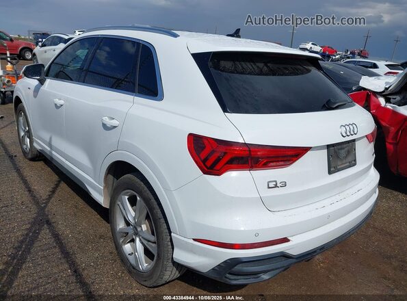 WA1DECF3XL1088814 2020 AUDI Q3 White Հետևի ձախ