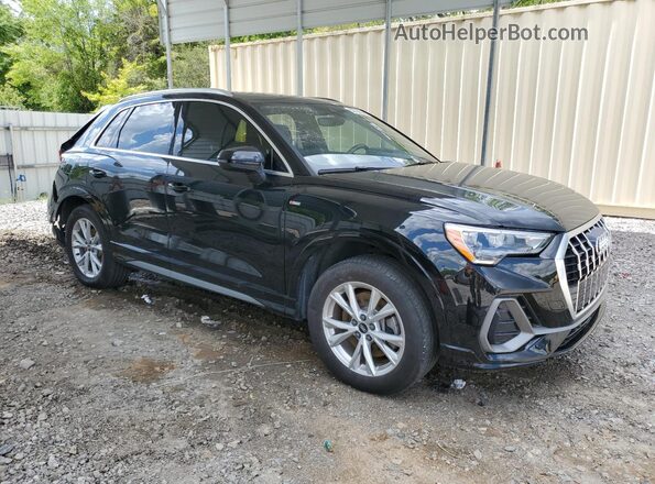WA1DECF3XM1139536 2021 AUDI Q3 Черный Передняя правая четверть