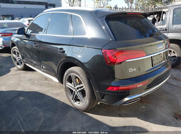 WA1E2AFY3M2045103 2021 AUDI Q5 Black Rear left