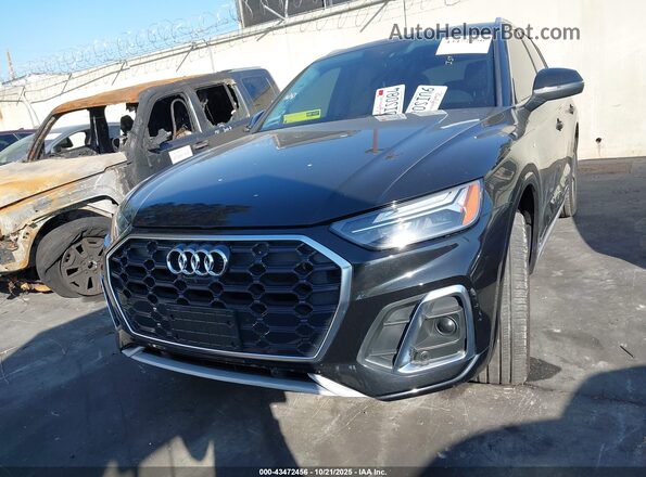 WA1E2AFY3M2045103 2021 AUDI Q5 Black Instrument cluster view