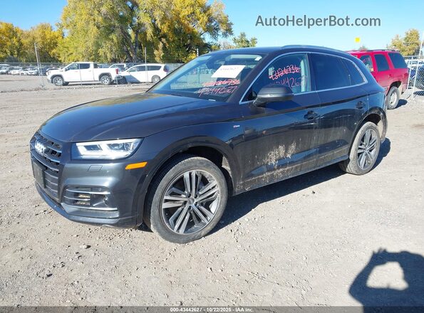 WA1E2AFY6L2075503 2020 AUDI Q5 Gray Vista tres cuartos delantera izquierda