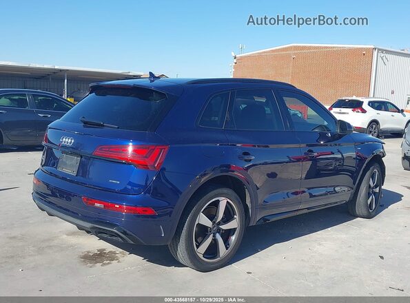 WA1EAAFY3N2015846 2022 AUDI Q5 Синий Задняя правая четверть
