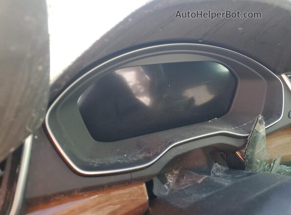 WA1EAAFYXP2117096 2023 AUDI Q5 Gray Widok zestawu wskaźników
