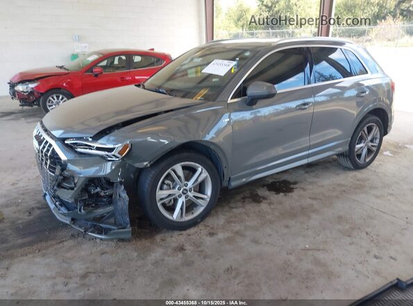 WA1EECF30M1079433 2021 AUDI Q3 Gray Front left