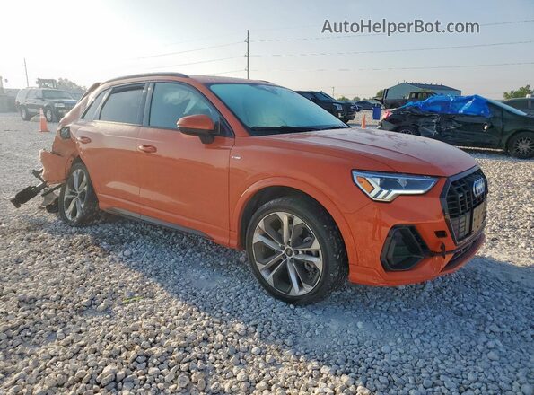 WA1EECF30N1145402 2022 AUDI Q3 Orange Передня права чверть
