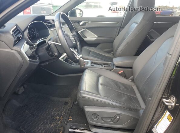 WA1EECF31L1040168 2020 AUDI Q3 Black Widok wnętrza z przodu