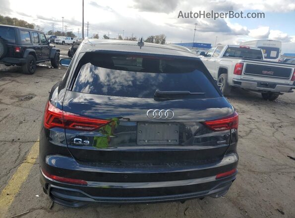 WA1EECF31L1040168 2020 AUDI Q3 Black Widok z tyłu