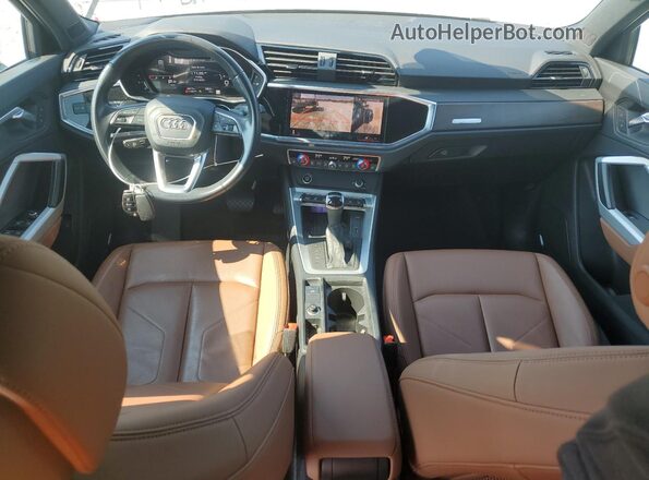 WA1EECF31M1050362 2021 AUDI Q3 White წინა პანელის ხედი
