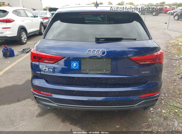 WA1EECF32M1102002 2021 AUDI Q3 Dark Blue 