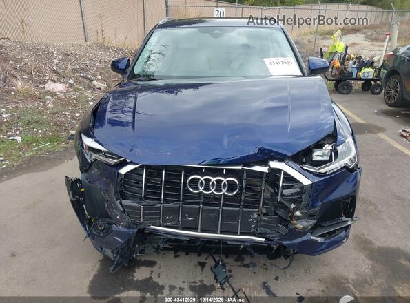 WA1EECF32M1102002 2021 AUDI Q3 Dark Blue Սարքավորումների վահանակի տեսք