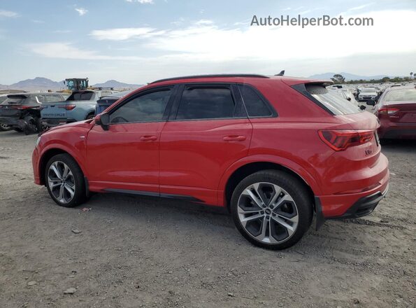 WA1EECF32M1115543 2021 AUDI Q3 Red Задня ліва чверть
