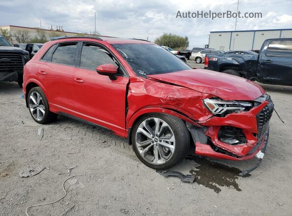 WA1EECF32M1115543 2021 AUDI Q3 Red Передня права чверть