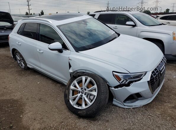 WA1EECF32M1149689 2021 AUDI Q3 Белый Передняя правая четверть