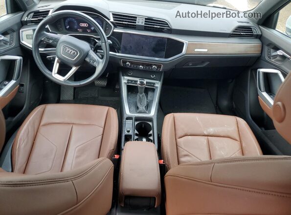 WA1EECF32M1149689 2021 AUDI Q3 Белый Вид панели приборов