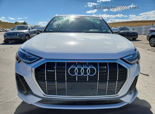 WA1EECF36S1034400 2025 AUDI Q3 White Դիմացի տեսք