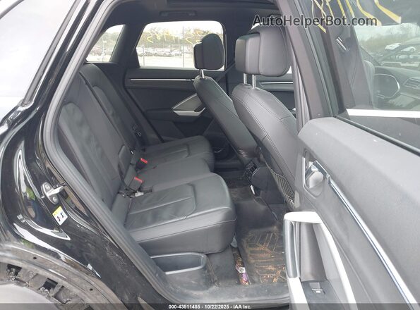 WA1EECF37M1035154 2021 AUDI Q3 Black VIN კოდის სტიკერის ხედი