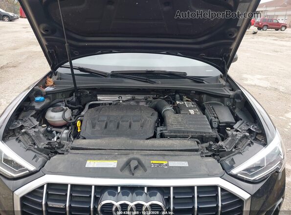 WA1EECF37M1035154 2021 AUDI Q3 Black უკანა ხედი