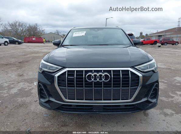 WA1EECF37M1035154 2021 AUDI Q3 Black წინა პანელის ხედი