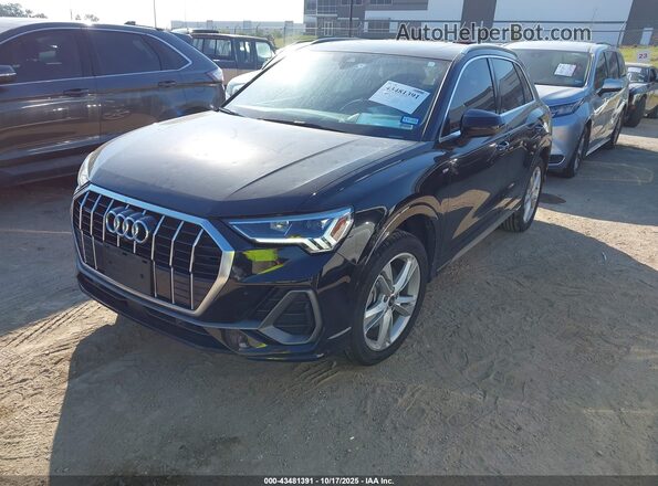 WA1EECF38N1021085 2022 AUDI Q3 Black Przód lewy