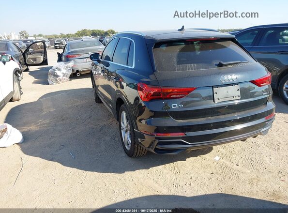 WA1EECF38N1021085 2022 AUDI Q3 Black Tył lewy