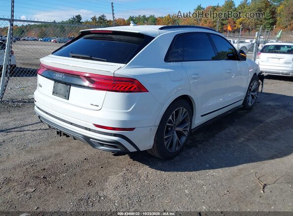 WA1EVAF10MD011571 2021 AUDI Q8 White Задня права чверть