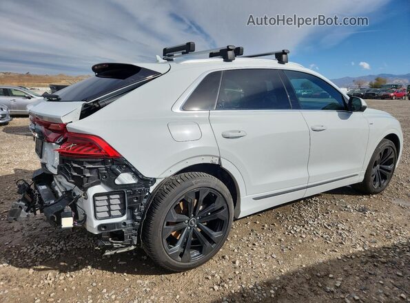 WA1EVAF13MD016361 2021 AUDI Q8 White უკანა მარჯვენა