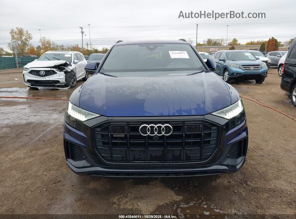 WA1EVAF19MD004232 2021 AUDI Q8 Dark Blue Vista del cuadro de instrumentos