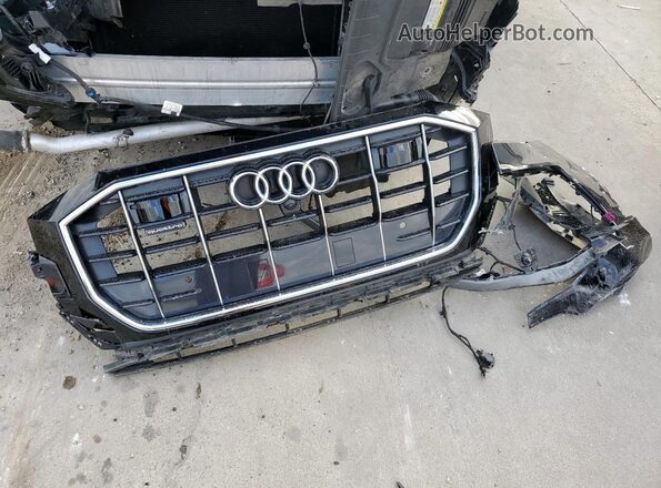 WA1EVAF1XMD033710 2021 AUDI Q8 Черный Вид наклейки с VIN-кодом