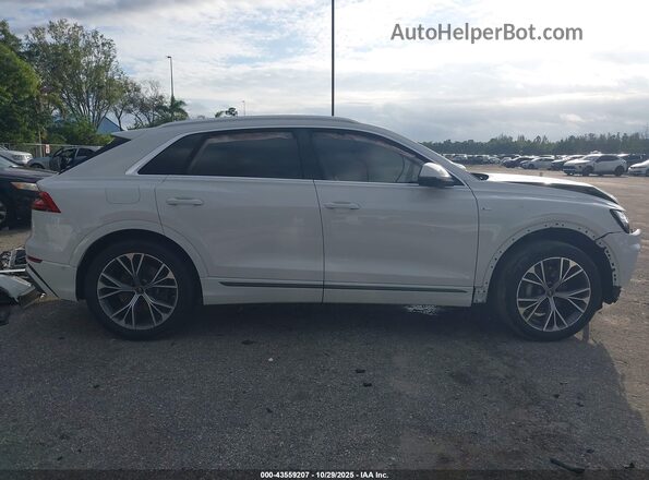 WA1EVBF13PD017522 2023 AUDI Q8 White Widok zestawu wskaźników