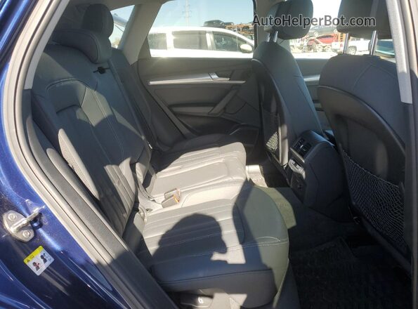 WA1FAAFYXM2054839 2021 AUDI Q5 Синий Вид задних сидений