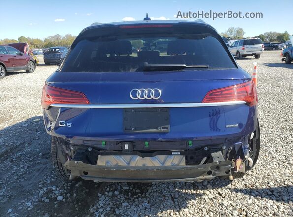 WA1FAAFYXM2054839 2021 AUDI Q5 Синий Вид сзади