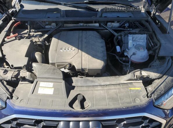 WA1FAAFYXM2054839 2021 AUDI Q5 Синий Вид задней части салона