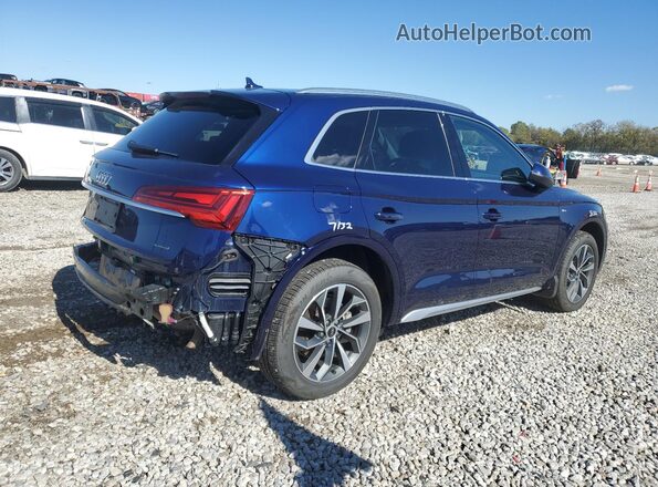 WA1FAAFYXM2054839 2021 AUDI Q5 Синий Задняя правая четверть